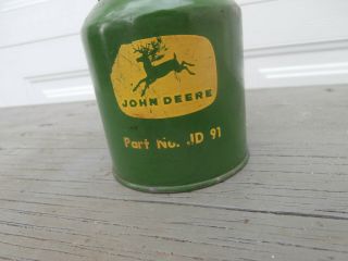 Vintage John Deere 91 Metal Eagle Oil Can