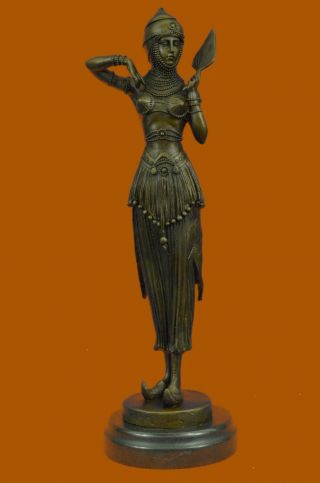 Hand Made Chiparus Detail Persian Princes Statue Figurine Bronze Sculpture Deal