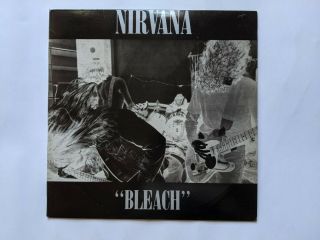 Nirvana.  Bleach.  Sub Pop.  On Pink Translucent Vinyl.  Grunge.