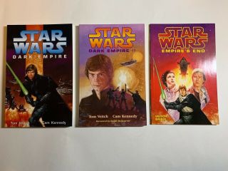 Star Wars Dark Empire Trilogy Graphic Novel Set