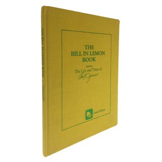 The Bill In Lemon Book Featuring The Life & Times Of Emil Jarrow Limited Edition