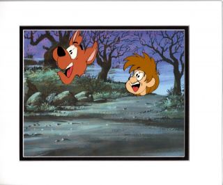 Scooby Doo Shaggy Pup 1988 - 92 Production Animation Art Cell Hanna Barbera D