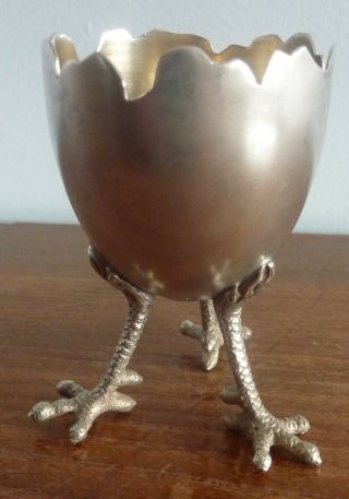 Antique German Solid Silver Egg Cup