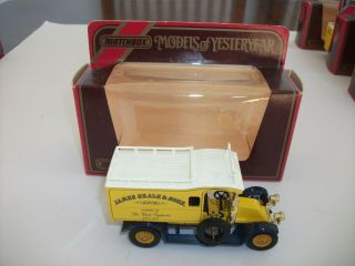 Model Of Yesteryear,  Y - 25 - 1 Renault James Neale Issue 13 Dark Blue Chassis