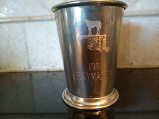 Kirk Stieff Pewter 1991 Haymaker Horse Trophy Julep Cup