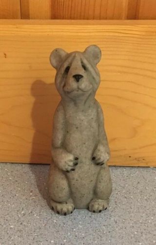 Quarry Critters - Billy,  Bear Figurine,  2nd Nature Design,  2000