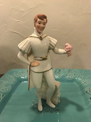Lenox Disney Sleeping Beauty & Prince Phillip 2 Piece Set Boxed W/ 3