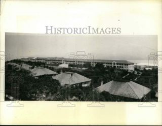 1942 Press Photo Us Military Barracks On The Island Of Corregidor In Manila Bay