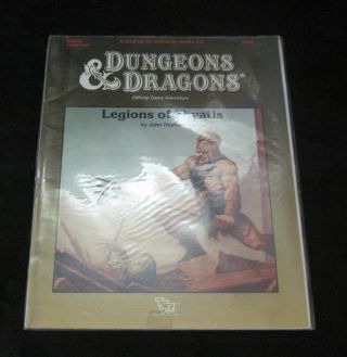 Dungeons And Dragons Module Dda2 Legions Of Thyatis By John Nephew 1990