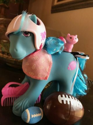 Vtg G1 My Little Pony Big Brother Quarterback - Football,  Brother,  Clydesdale