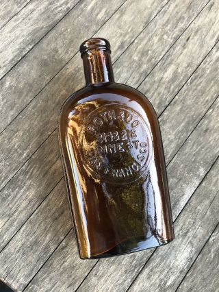 Western Roth San Francisco Whiskey Flask