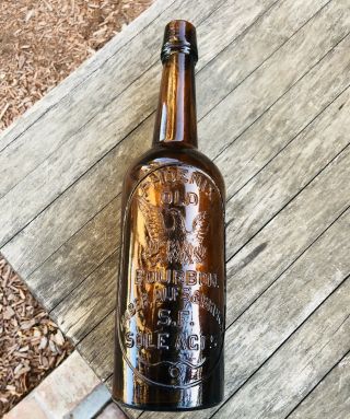 Western Phoenix San Francisco Whiskey Bottle