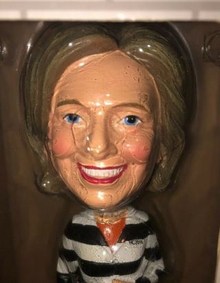 Hillary Clinton Hillary For Prison Bobblehead For 2016.