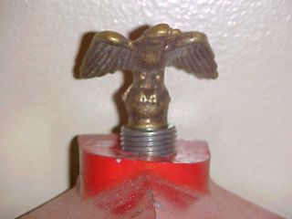 Fire Alarm Finial Topper Brass Metal Eagle For The Gamewell Police Call Box