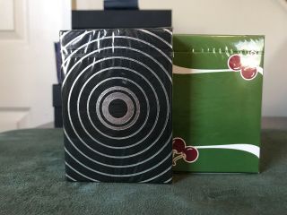 1 Deck Of Cherry Casino Sahara Green & 1 Deck Of Echo Playing Cards