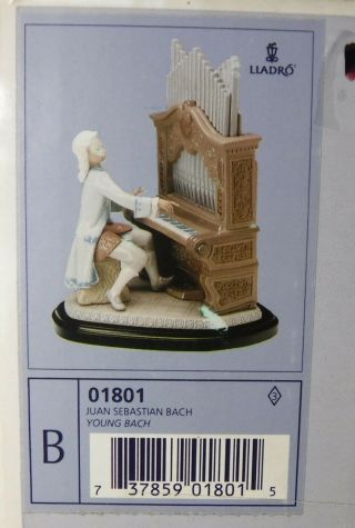 LLADRO porcelaine 1801 YOUNG BACH - 11 - 1/4 