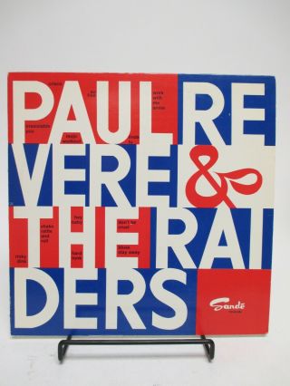 " Paul Revere & The Raiders " S/t Self - Titled Lp Sande Records S - 1001 Usa Vinyl