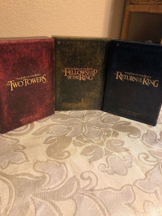 The Lord Of The Rings 3 Box Set,  Dvd,  Special Extended Dvd Edition,  Collectors