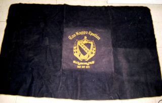 Vintage 1971 Tau Kappa Epsilon Fraternity Couch Cover/wall Hanging - Throw Blanket