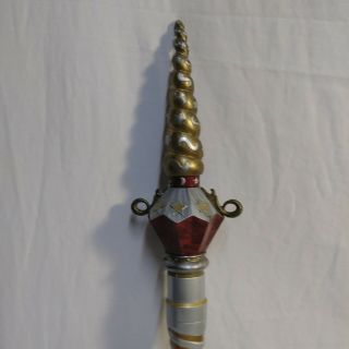 Great Wolf Lodge Magiquest Magic Wand Quest Wizard Silver Gold Red Horn