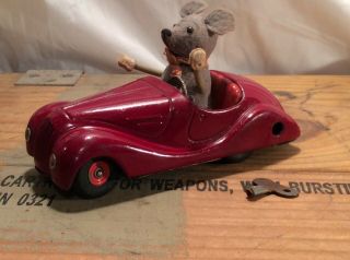 Vintage Schuco Sonny Mouse 2005 Germany With Key