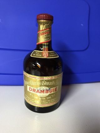 Vintage 1960’s Drambuie Bottle (empty) 750 Ml