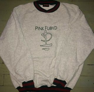 Vintage Brockum Pink Floyd Crewneck Sweatshirt Sweater Size Large