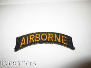 Us Wwii 101st Airborne Division Off Uniform Patch Header