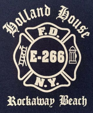 Fdny Nyc Fire Department York City T - Shirt Xl Engine 266 Rockaway Queens