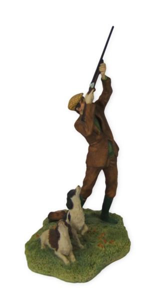 Border Fine Arts Figure " Reaching For The High Bird ".  Made In Scotland.