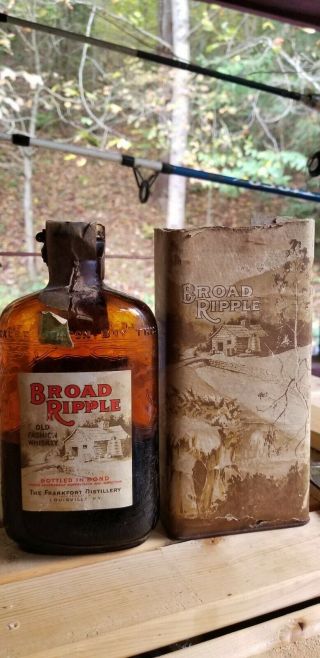 Pre Prohibition 1911 Broad Ripple Medicinal Frankfurt Distillery Louisville Ky