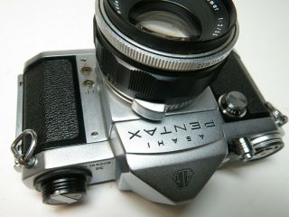 M42 Asahi Pentax K Early vintage camera,  Auto - Takumar 55mm lens EX, 3