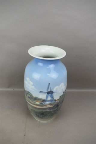 Royal Copenhagen Vase Windmill 13 