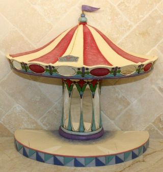 Jim Shore Disney Princess Carousel Display Base Horse 4011747 Rare