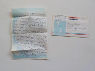 Vietnam War Letter 1969 So Sick Of Viet Nam And Killing Central Bridge York
