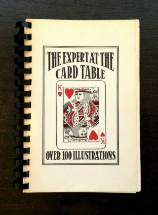 The Expert At The Card Table By S.  W.  Erdnase (paperback,  Plastic Comb)