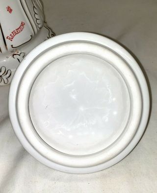 Coca Cola Cookie Jar Ceramic Vintage Syrup Dispenser 3