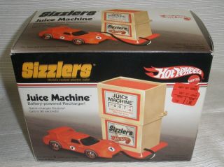 Hot Wheels Sizzlers Juice Machine Factory Old Stock 2006