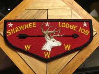 Shawnee Lodge 109 F1 First Flap