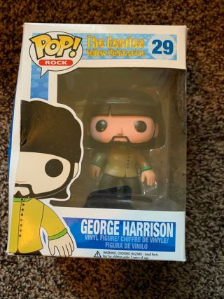 Funko Pop George Harrison The Beatles Yellow Submarine Pop Vinyl