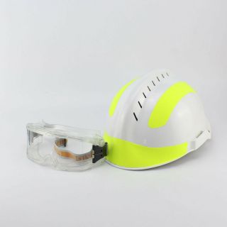 Rescue Helmet Protective Glasses White Fire Fighter China Capf Safety Protector