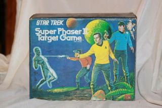 1976 Star Trek Phaser Ii 2 Target Game By Mego Mib