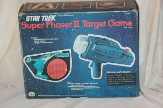 1976 Star Trek PHASER II 2 TARGET GAME by MEGO MIB 3