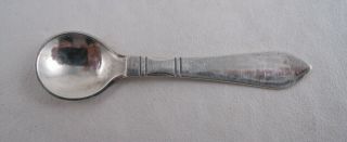 Georg Jensen Sterling Silver Antik Continental Salt Spoon