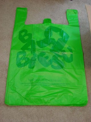 Toys R Us Babies R Us Shopping Bag 500 Green Bags Case 30x20 Large T Shirt 2