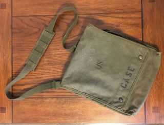 Us Military Map Case With Strap - Us Army - Canvas