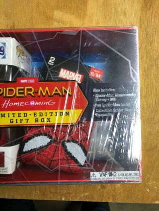 Spider - man Homecoming Limited - Edition Gift Box Wal Mart Exclusive POP 259 3
