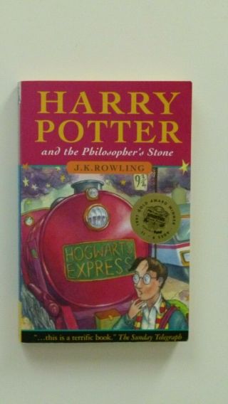 Harry Potter And The Philosophers Stone First Edition 17th Print Joanne Rowling