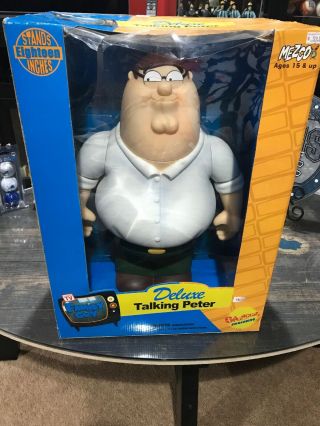 Family Guy Peter Griffin Deluxe Talking Action Figure