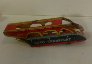 Vintage Wyandotte Semi Trailer Auto Transport Pressed Steel